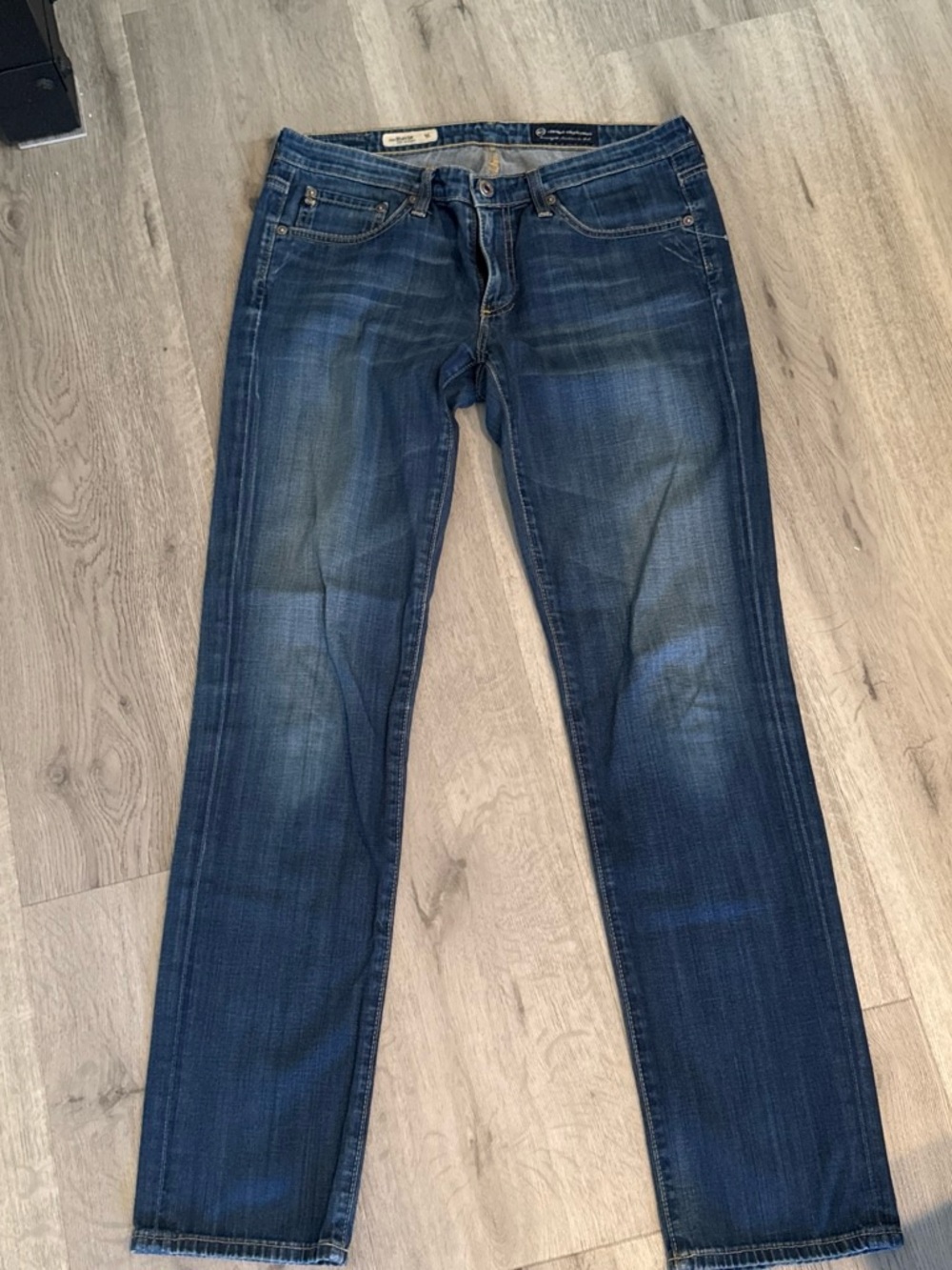 AG Adriano Goldschmied “The Stevie”  Slim Straight Jeans 29